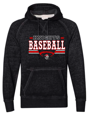 KW Baseball #5 Vintage Hoodie
