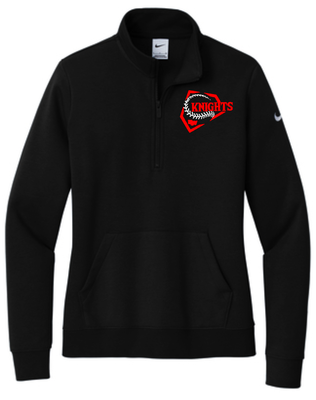 Nike Ladies Baseball #1 1/2 Zip