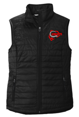 KW Baseball #1 Women&#39;s Packable Puffer Vest