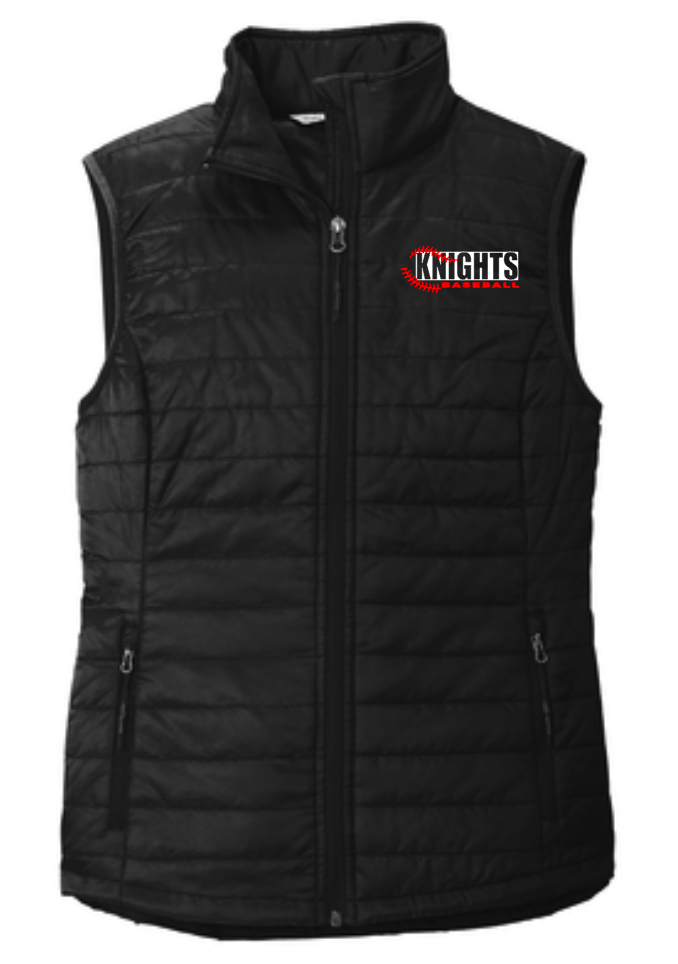 KW Baseball #2 Women&#39;s Packable Puffer Vest