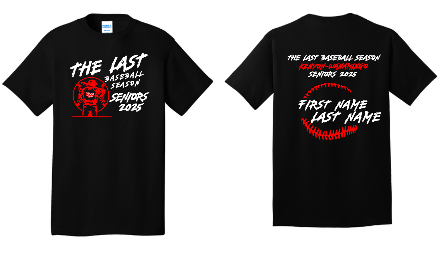 Senior Baseball Parent Shirt