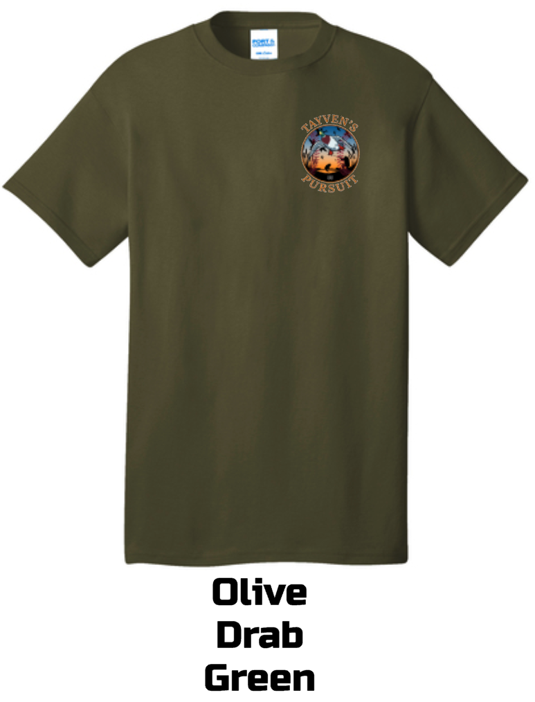 Olive Drab Green - Front Small Logo