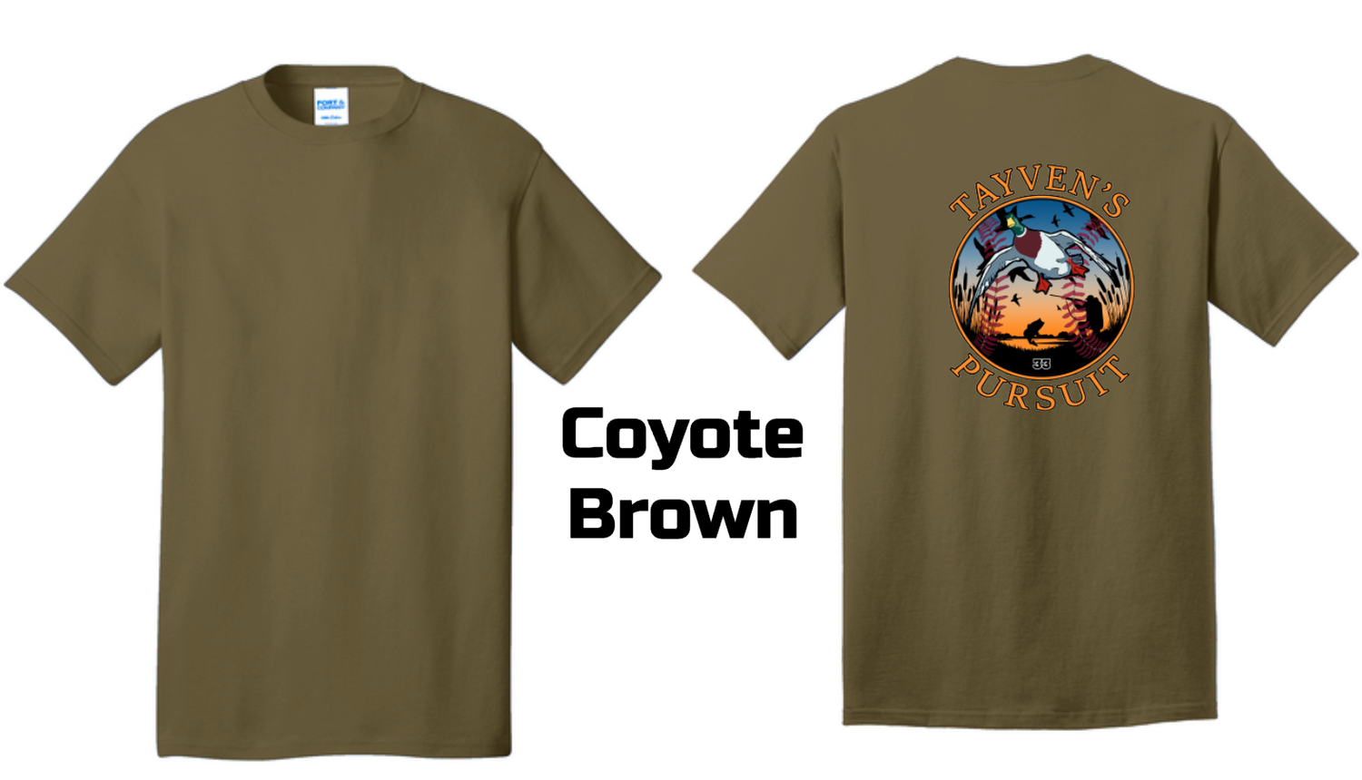 Coyote Brown - Back Logo