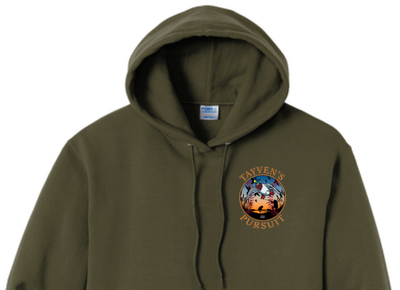 Olive Drab Green - Front Small Logo