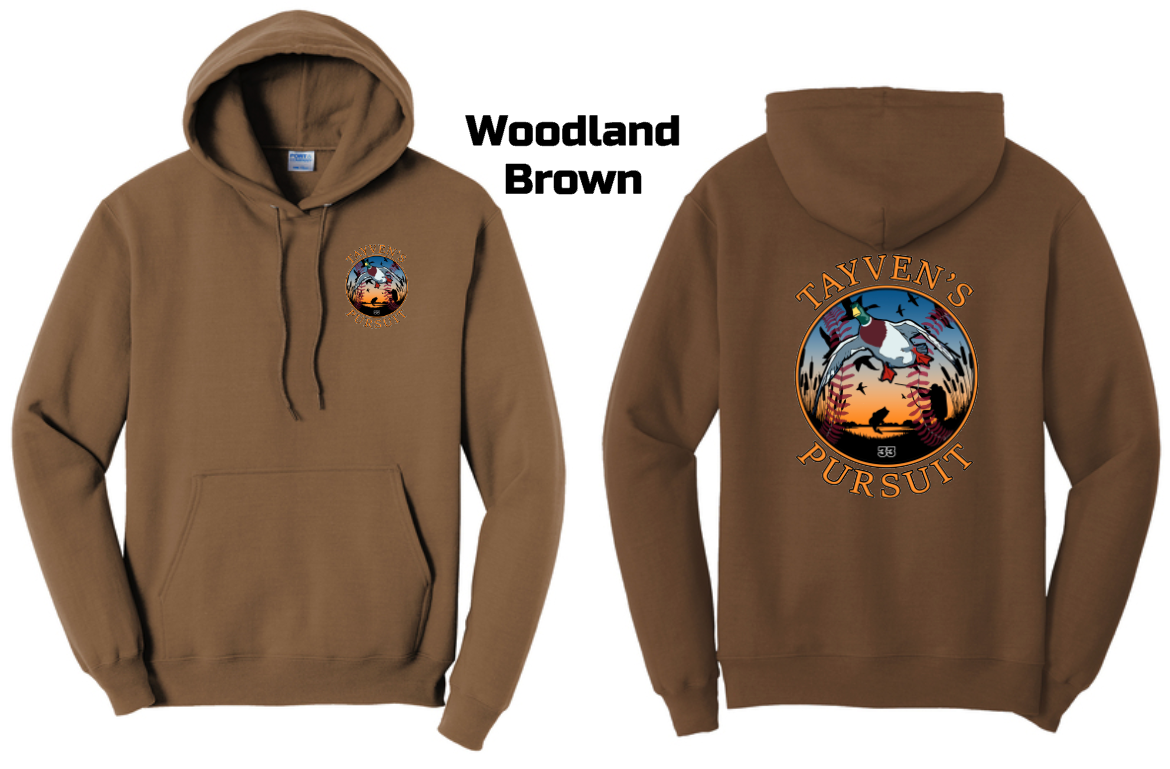Woodland Brown - Front &amp; Back Logo