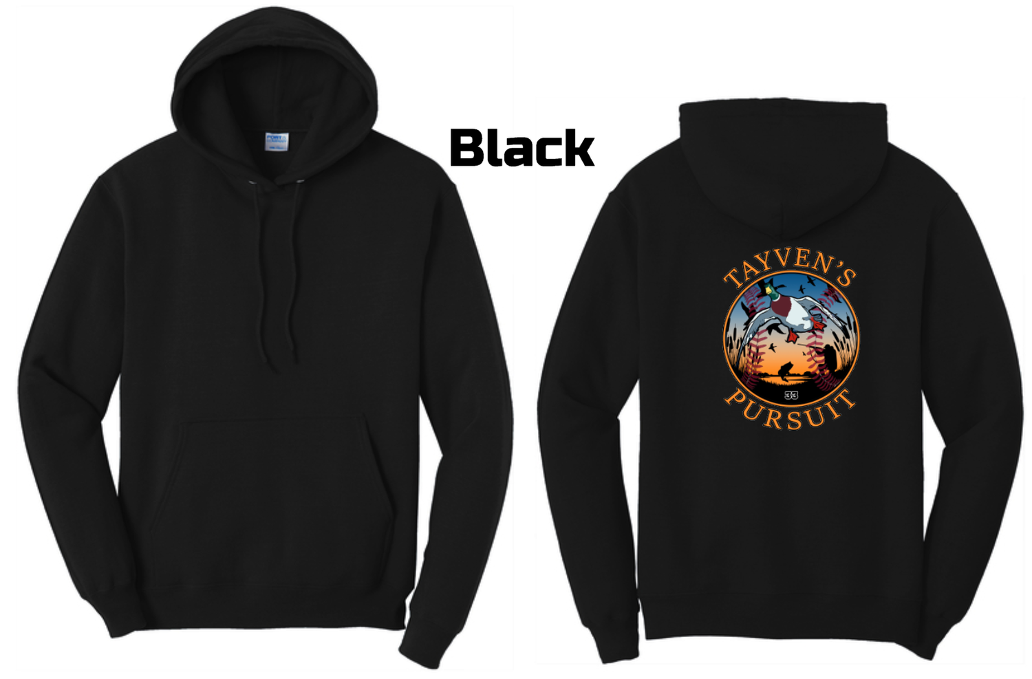 Black - Back Logo