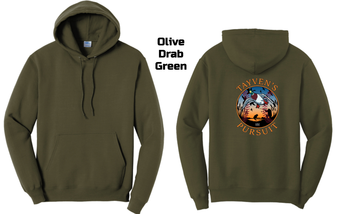 Olive Drab Green - Back Logo