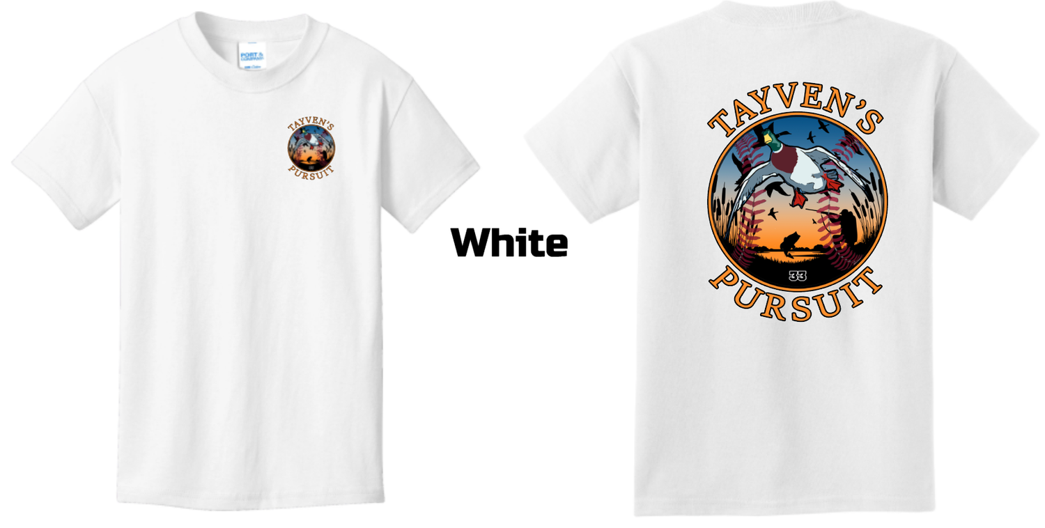 White - Front &amp; Back Logo