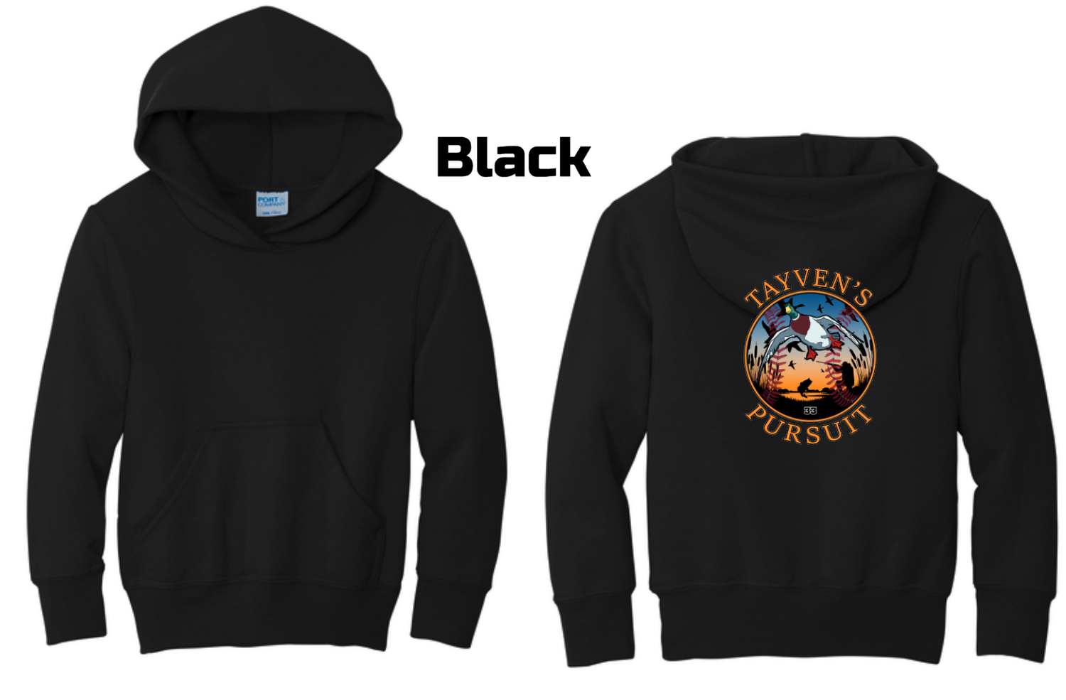 Black - Back Logo