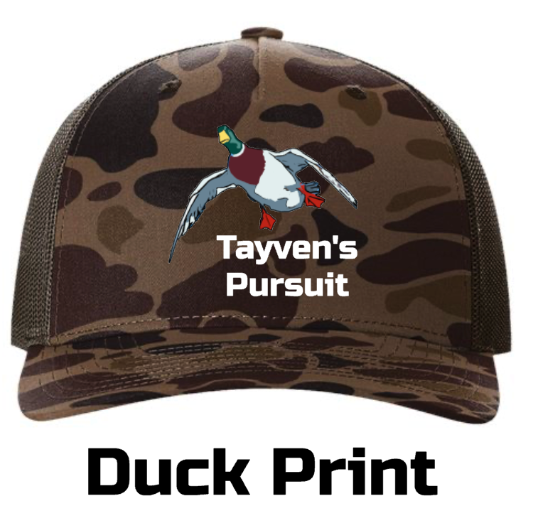 Richardson 112PFP - Duck Print - Embroidered