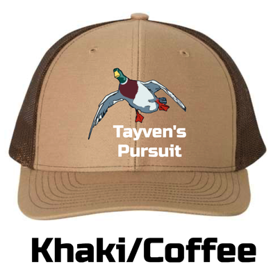 Richardson 112 - Khaki/Coffee - Embroidered