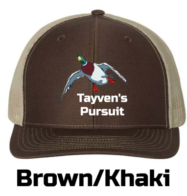 Richardson 112 - Brown/Khaki - Embroidered