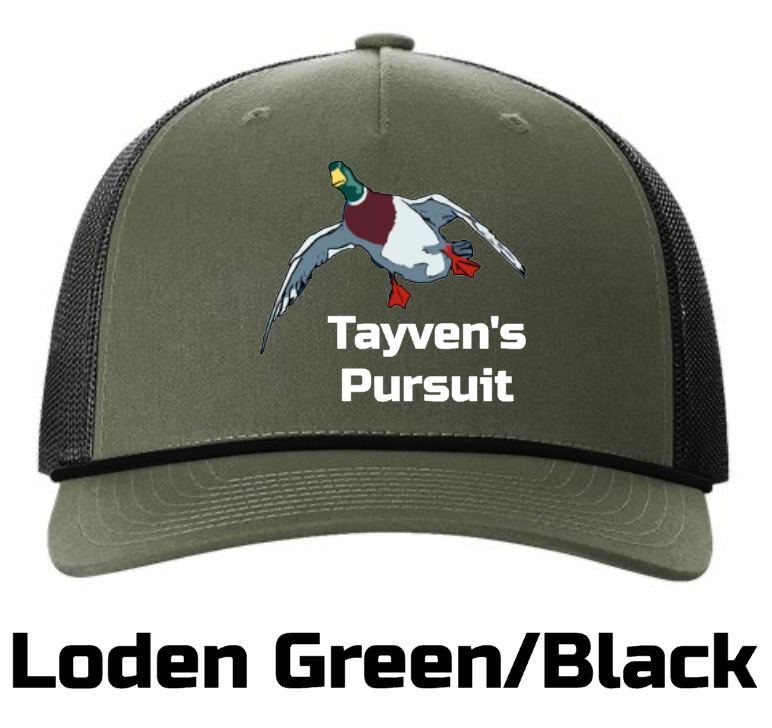 Richardson 112FPR - Loden Green/Black - Embroidered
