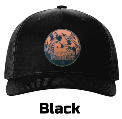 Richardson 112 - Black/Charcoal - Patch