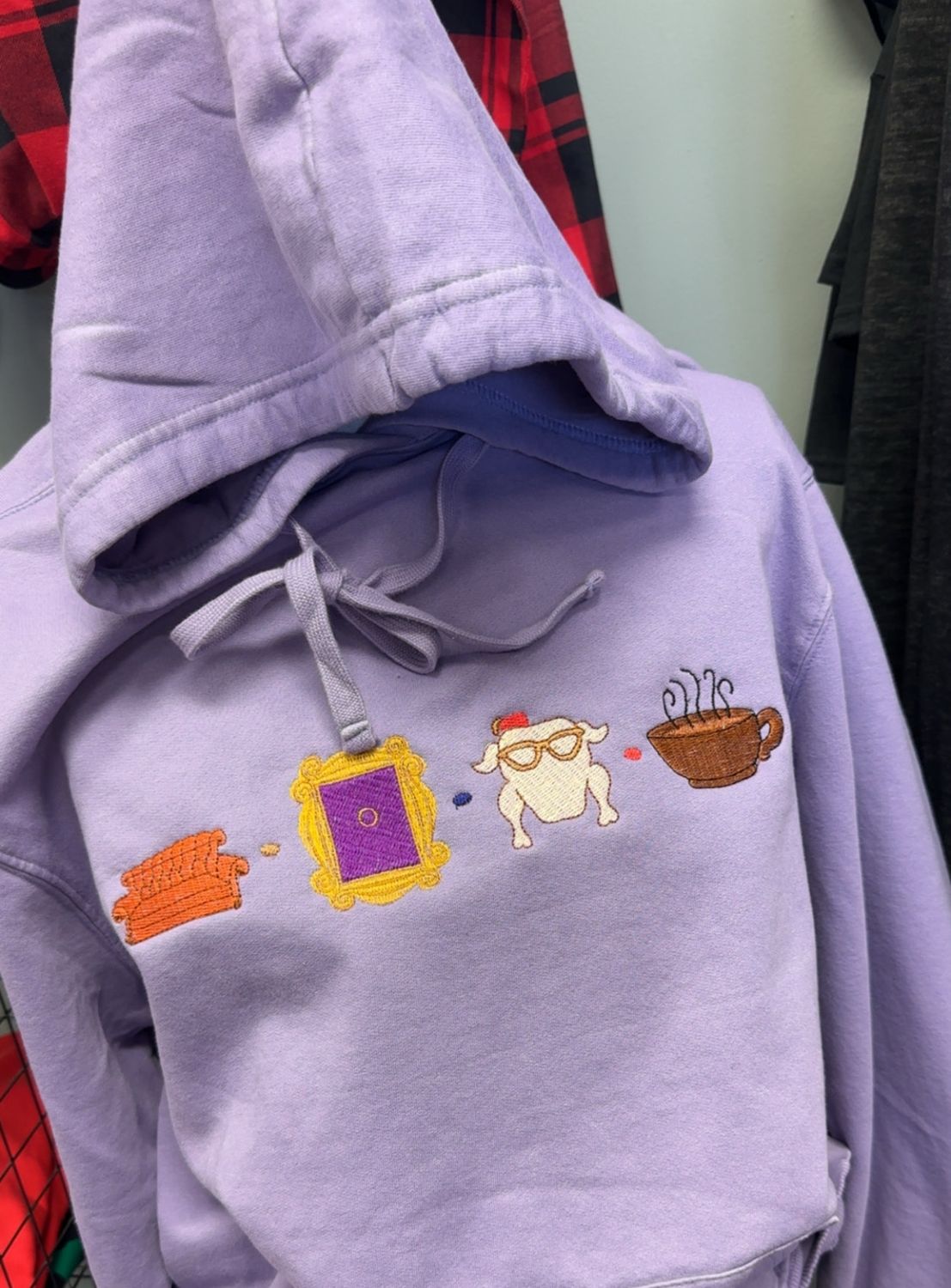 Friends Sweatshirt Embroidered