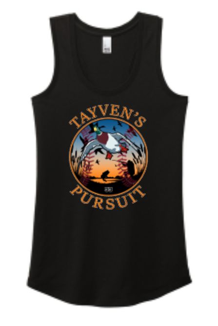 Black Women&#39;s District Racerbank Tank