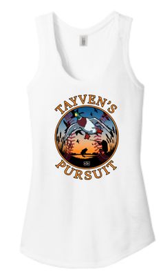 White Women&#39;s District Racerbank Tank