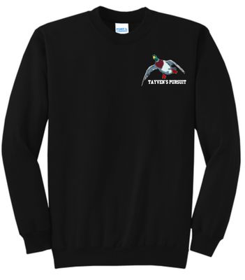 Black - Embroidered Duck
