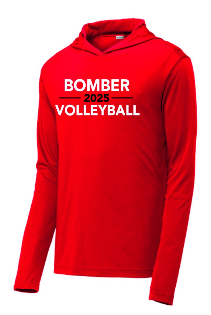 Bomber Volleyball Performance Hooded Tee