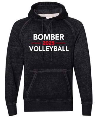 Bomber Volleyball Vintage Hoodie