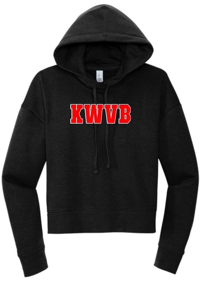 KWVB District Cropped Hooded Sweatshirt