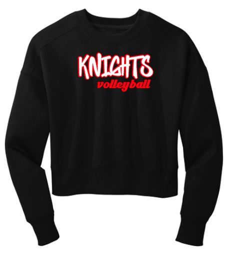 Knights Volleyball District Cropped Crew