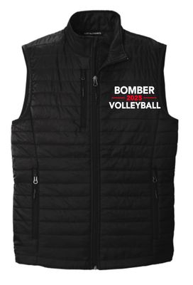 Bombers Volleyball Men&#39;s Packable Puffy Vest