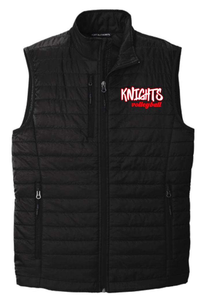 Knights Volleyball Men&#39;s Packable Puffy Vest