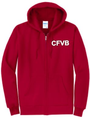 CFVB Full Zip Hooded Sweatshirt