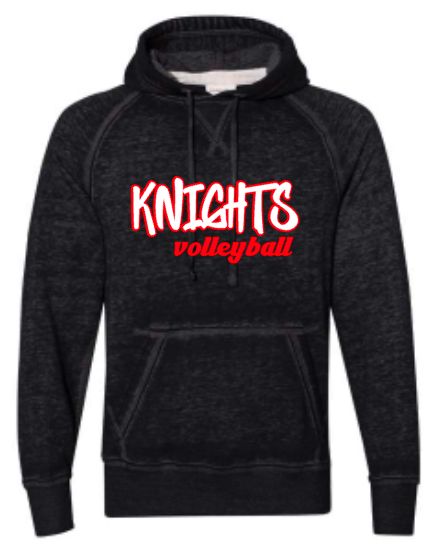 Knights Volleyball Vintage Hoodie