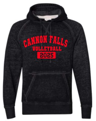 Cannon Falls Volleyball 2025 Vintage Hoodie
