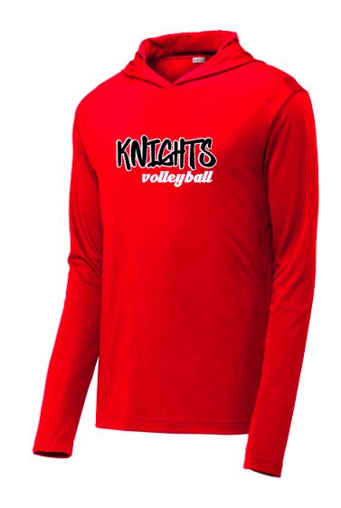 Knights Volleyball Performance Hooded Tee