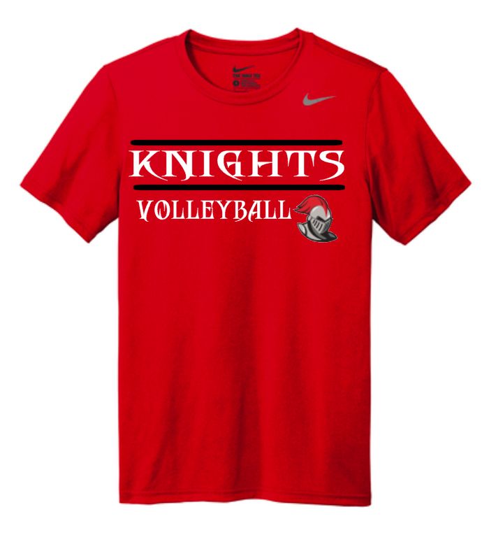 Nike Legend Knights Volleyball Logo