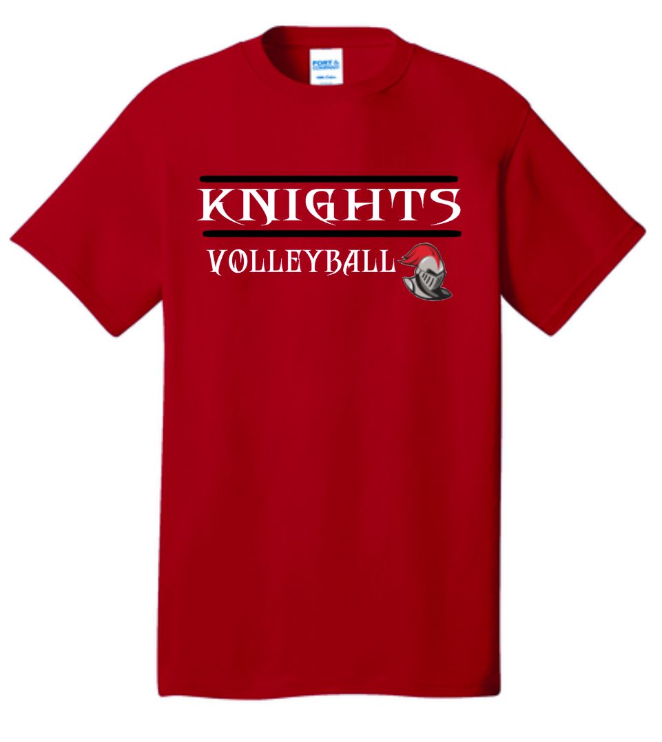 Knights Volleyball Logo