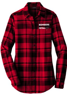 Women&#39;s Bombers Football Flannel