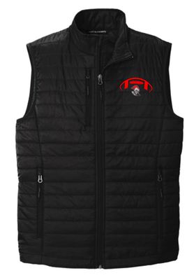 KW Football Men&#39;s Packable Puffy Vest