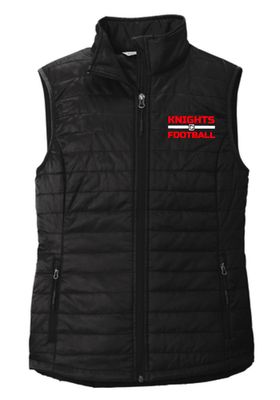 Knights Football Women&#39;s Packable Puffer Vest