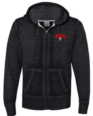 KW Football Vintage Zip Up Hoodie