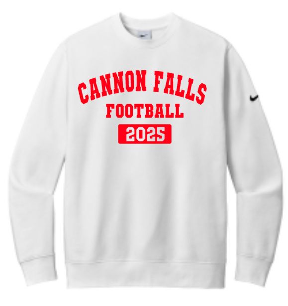 Cannon Falls Football Nike Crewneck