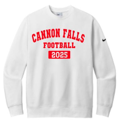 Cannon Falls Football Nike Crewneck
