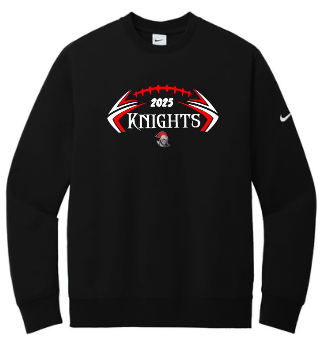 Knights Football 2025 Football Nike Crewneck