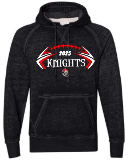 Knights Football 2025 Football Vintage Hoodie
