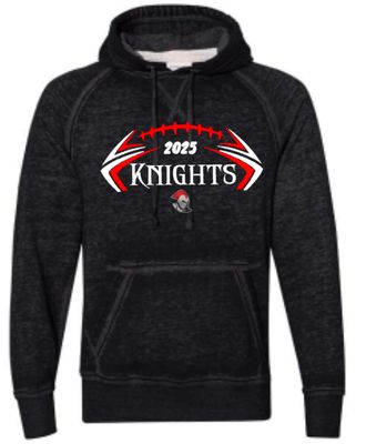 Knights Football 2025 Football Vintage Hoodie