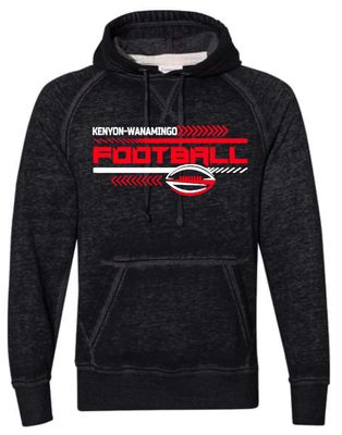 KW Football Vintage Hoodie