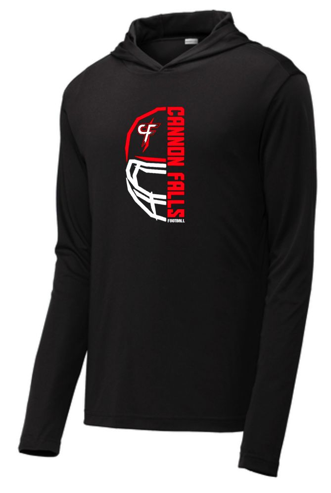 CF Football 2025 Performance Hooded Tee