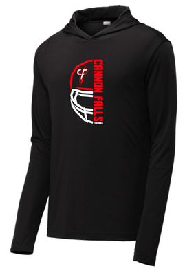 CF Football 2025 Performance Hooded Tee