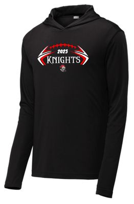 Knights Football 2025 Performance Hooded Tee