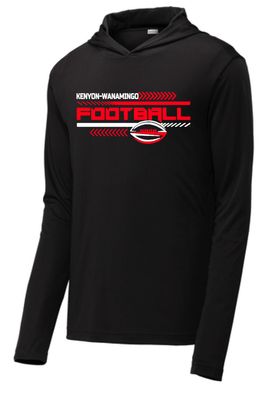 KW Football Performance Hooded Tee