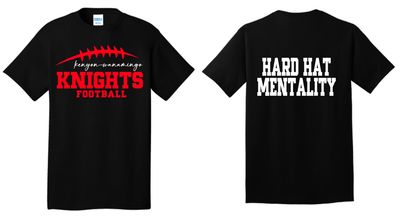 KW Knights Football - Hard Hat Mentality
