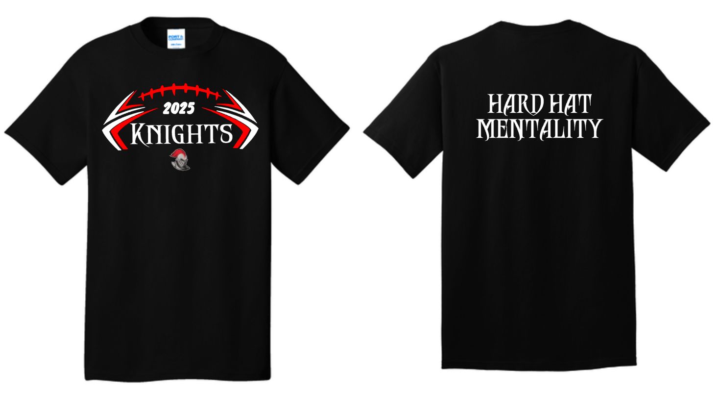 Knights Football 2025 - Hard Hat Mentality